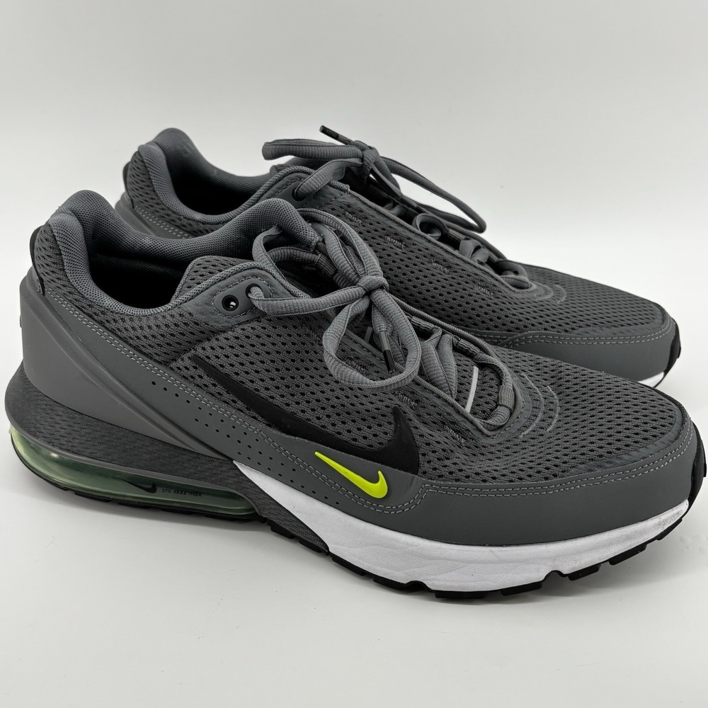 Nike Air Max Pulse Sneakers Grey Running Trainers 270 AMX Logo Shoes Men Size11